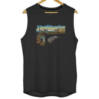 Painting By Dali Distress The Persistence Of Memory Famous Unisex Tank Top | Favorety CA