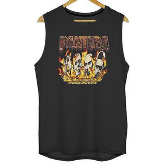 Pantera Official Vintage Flames Unisex Tank Top | Favorety AU