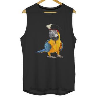 Parrot Of The Caribbean Bird Pirate Halloween Costume Gift Unisex Tank Top | Favorety UK