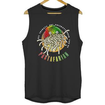 Pastafarian Flying Spaghetti Monster All Fridays Holidays Unisex Tank Top | Favorety DE