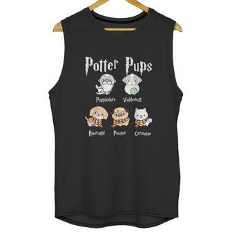 Pawter Cute Puppy Dogss Unisex Tank Top | Favorety