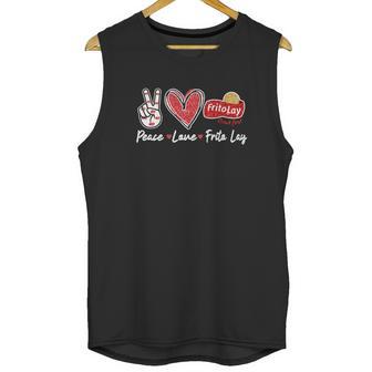 Peace Love Frito Lay Good Fun Diamond Unisex Tank Top | Favorety CA