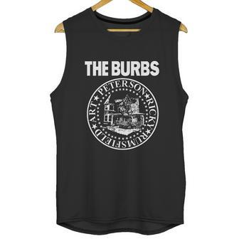 Peach Shine Blitzkrieg Burbs Graphic Unisex Tank Top | Favorety AU