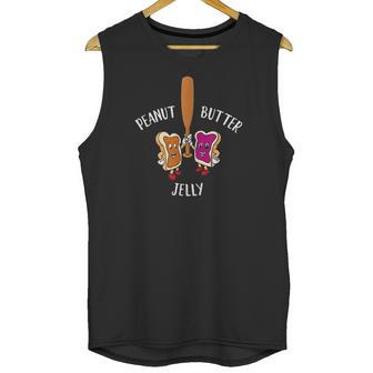 Peanut Butter Jelly Baseball Bat Best Friend Unisex Tank Top | Favorety UK