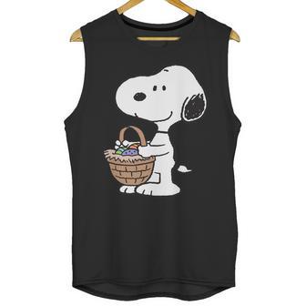 Peanuts Snoopy Easter Basket Unisex Tank Top | Favorety DE