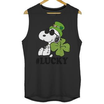 Peanuts St Patricks Snoopy Lucky T-Shirt Unisex Tank Top | Favorety DE