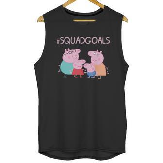 Peppa Pig Family Shirt Squad Goals Shirt Unisex Tank Top | Favorety