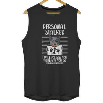 Personal Stalker Heeler Animal Pet Red Blue Cattle Dog Gift Unisex Tank Top | Favorety UK