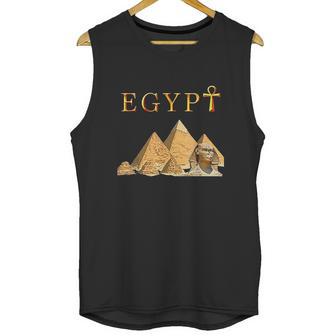 Pharaoh Ankh Pyramids Sphinx Egypt Tut Egyptian Gift Amazing Unisex Tank Top | Favorety DE