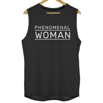 Phenomenal Woman Logo Unisex Tank Top | Favorety AU