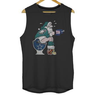 Philadelphia Eagles Santa Claus Unisex Tank Top | Favorety DE