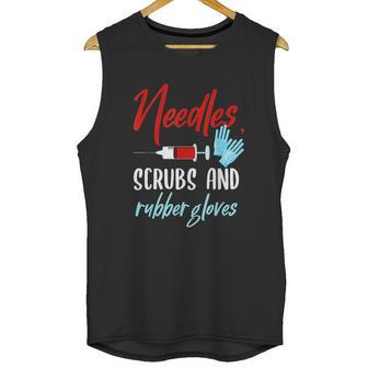 Phlebotomist Funny Needles Gloves Phlebotomy Gift Unisex Tank Top | Favorety AU