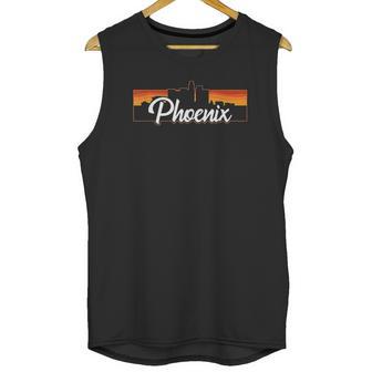 Phoenix Arizona Sunset Skyline Unisex Tank Top | Favorety UK