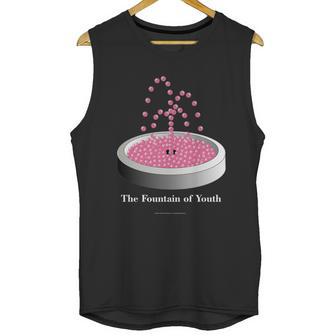 Pickleball Fountain Pink Unisex Tank Top | Favorety DE