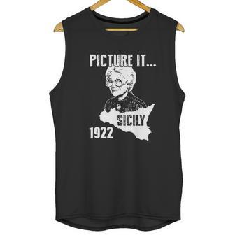 Picture It Sicily 1922 Golden Girls Funny Unisex Tank Top | Favorety CA