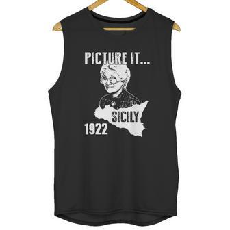 Picture It Sicily 1922 Golden Girls Unisex Tank Top | Favorety