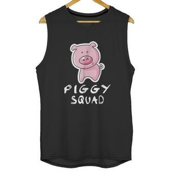 Piggy Squad Cute Farm Animal Lover Unisex Tank Top | Favorety DE