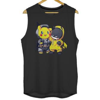 Pikachu And Batman Unisex Tank Top | Favorety UK