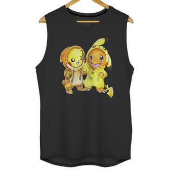 Pikachu And Pikachu Charmander Pokemon Unisex Tank Top | Favorety CA