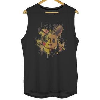 Pikachu And Eevee Lets Go Unisex Tank Top | Favorety UK