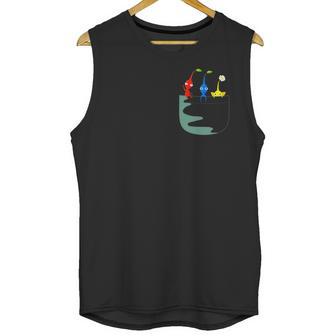 Pikmin Pocket Tee Unisex Tank Top | Favorety CA