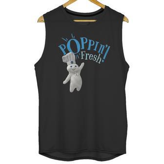 Pillsbury Doughboy Poppin Fresh Graphic Unisex Tank Top | Favorety