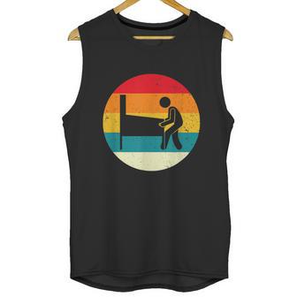 Pinball Player Machine Arcade 70S Retro Vintage Unisex Tank Top | Favorety AU