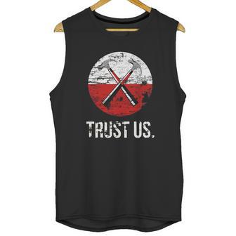 Pink Floyd Trust Us Worn Unisex Tank Top | Favorety CA