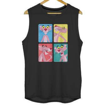 Pink Panther Colorful Portrait Unisex Tank Top | Favorety CA