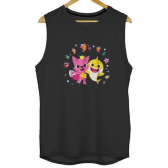 Pinkfong And Baby Shark Cheers Unisex Tank Top | Favorety UK