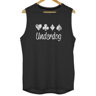 Playing Card Underdog Unisex Tank Top | Favorety DE