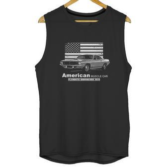 Plymouth Barracuda American Muscle Car Unisex Tank Top | Favorety AU