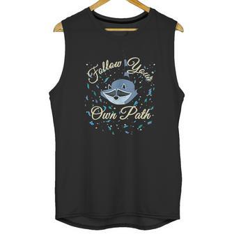 Pocahontas Meeko Follow Your Own Path Text Unisex Tank Top | Favorety UK