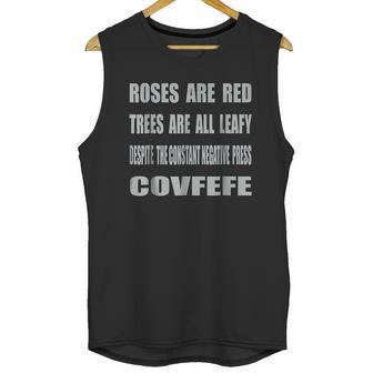 A Poem For Covfefe Unisex Tank Top | Favorety UK