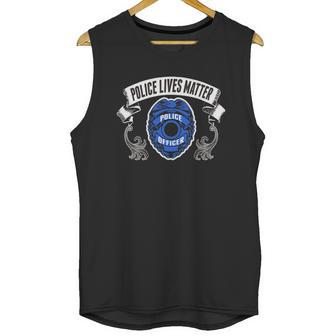 Police Officer - Police Lives Matter - Policeman T-Shirt Unisex Tank Top | Favorety