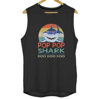 Pop Pop Shark Doo Doo Doo Baby Shark Unisex Tank Top | Favorety DE