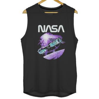 Popfunk Nasa Space Station Unisex Tank Top | Favorety