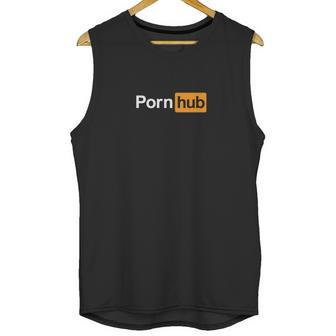 Porn Hub Bianco Unisex Tank Top | Favorety UK