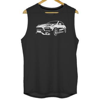 Porsche Cayenne 955 Tuning Car Suv Facelift 4X4 Turbo T-Shirt Unisex Tank Top | Favorety DE