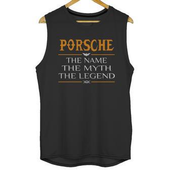 Porsche Legend Name Porsche - Teeforporsche Unisex Tank Top | Favorety UK