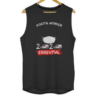 Postal Worker 2020 Essential Coronavirus Shirt Unisex Tank Top | Favorety UK