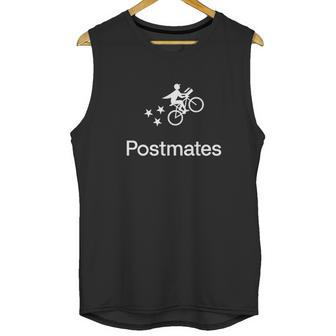 Postmates Courier Contractor Food Delivery Driver Unisex Tank Top | Favorety CA