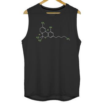 Pot Molecule Thc Marijuana Stoner Gift Unisex Tank Top | Favorety AU