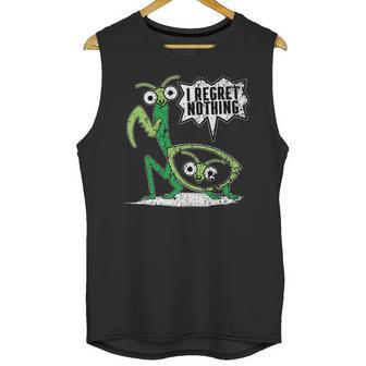 Praying Mantis Weathered Valentines Day Unisex Tank Top | Favorety UK