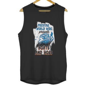 Prestige World Wide Presents Boats And Hoes Boating Nautical Unisex Tank Top | Favorety AU