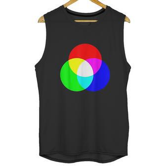 Primary Color Mixing Rgb Color Model Art Paint Unisex Tank Top | Favorety AU