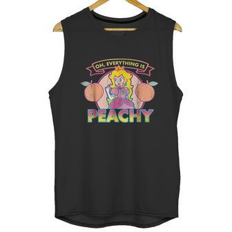 Princess Peach Everything Peachy Graphic Unisex Tank Top | Favorety UK