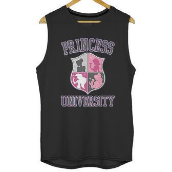 Princess University College Text Logo Unisex Tank Top | Favorety UK