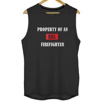 Property Of An Xxl Firefighter Firefighting Unisex Tank Top | Favorety