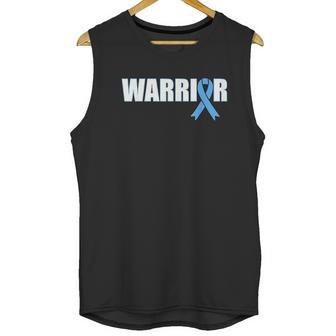 Prostate Warrior Light Blue Ribbon Unisex Tank Top | Favorety UK